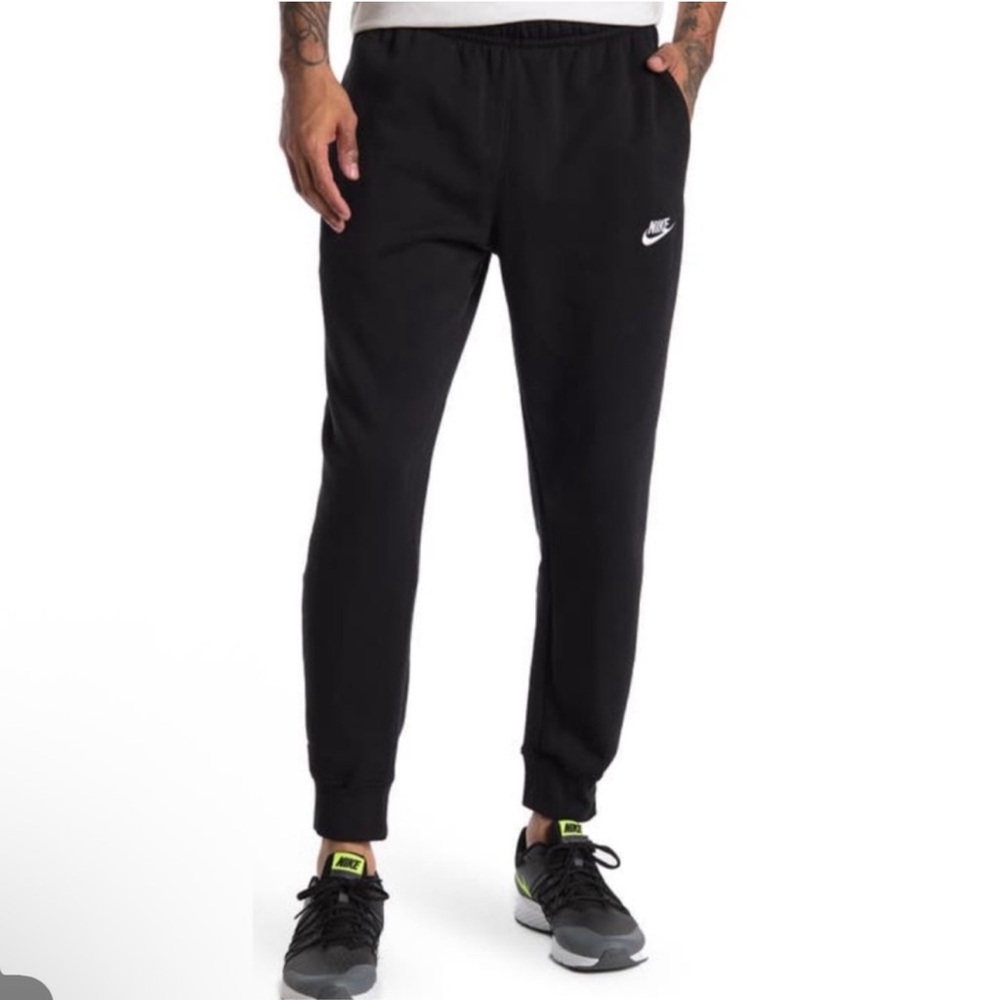 Nike Men's Sportswear Club Black Fleece Joggers XXL